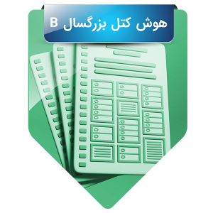 هوش کتل بزرگسال فرم B